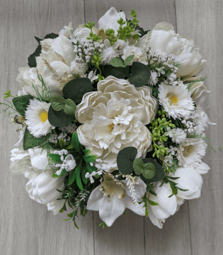 Bouquet fleurs séchées Toussaint à Arras